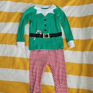 Carter's Elf Pajamas 24m